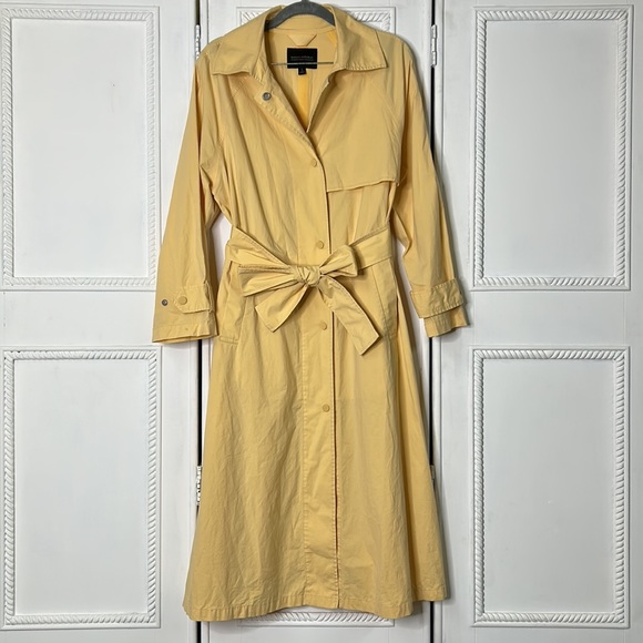 Banana Republic Jackets & Blazers - Banana Republic Yellow Trench Coat